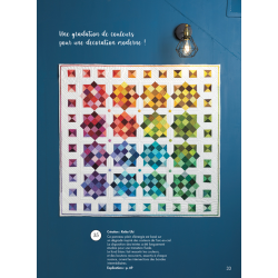 Quilts Japan N°39 - 26 superbes projets en assemblage de carrés Magazine Patchwork
