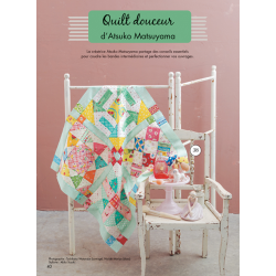 Quilts Japan N°39 - 26 superbes projets en assemblage de carrés Magazine Patchwork