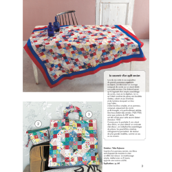 Quilts Japan N°39 - 26 superbes projets en assemblage de carrés Magazine Patchwork