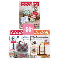 3 Coudre c’est facile – Projets d’hiver, mi-saison & accessoires faciles Lot, Magazine Couture