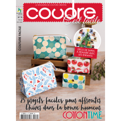 3 Coudre c’est facile – Projets d’hiver, mi-saison & accessoires faciles Lot, Magazine Couture