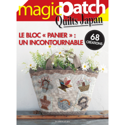 2 Magic Patch Quilts Japan – N°35 Bloc Panier & N°36 Projets de Fêtes Lot, Magazine Patchwork