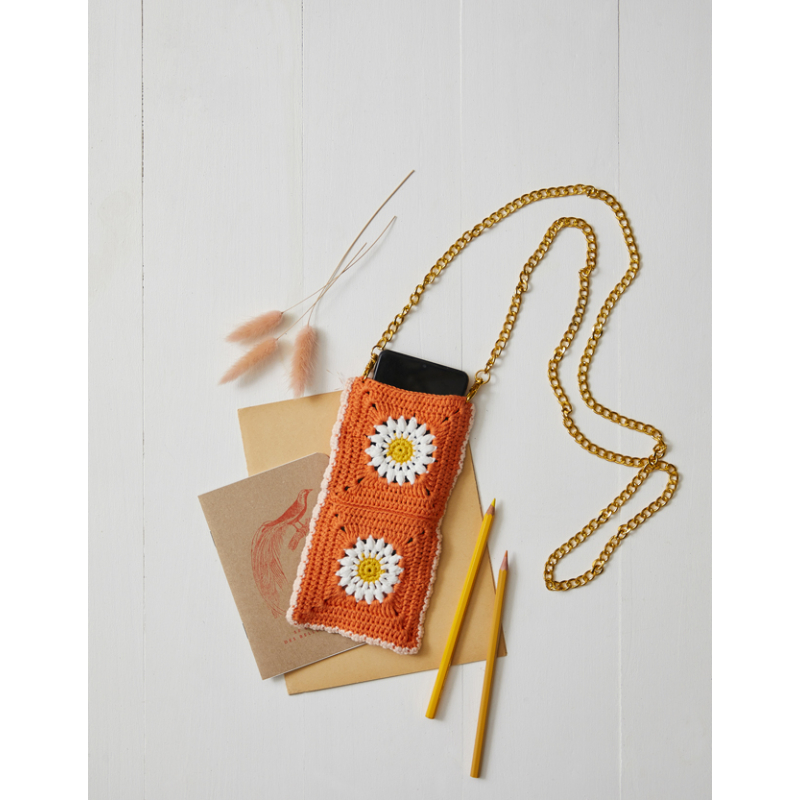 Coffret Ma pochette en granny square Kit Crochet