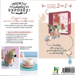 Coffret Lizzie le corgi au crochet Livre Crochet