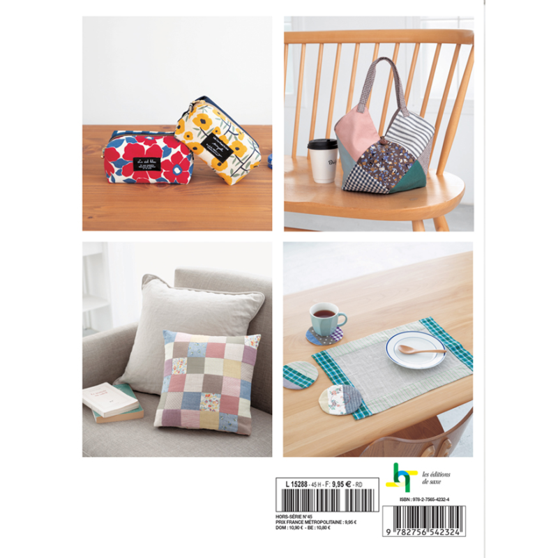 CCF HS n°45 : Accessoires en chutes de tissus Magazine Couture