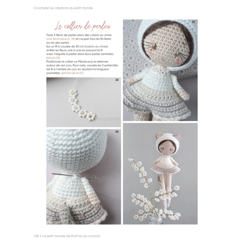 Le petit monde de Pom'sa au crochet Livre Crochet