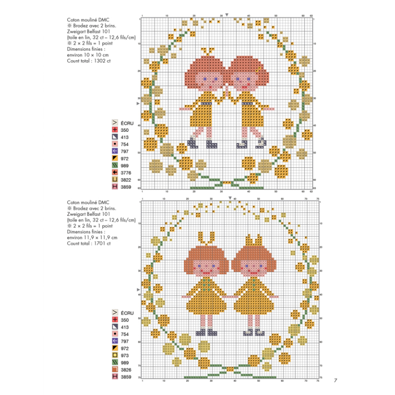 Petites histoires au point de croix Livre Broderie