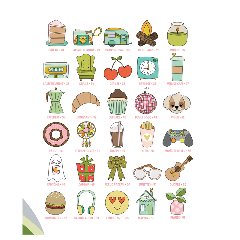 100 trucs trop mignons à dessiner Livre Jeunesse