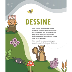 100 motifs animaux & nature à dessiner Livre Jeunesse
