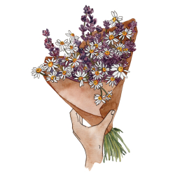 Planches & secrets d'artistes : Cafés fleuris Livre Beaux-arts