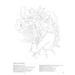 Planches & secrets d'artistes : Cafés fleuris Livre Beaux-arts