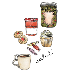 Planches & secrets d'artistes : Cafés fleuris Livre Beaux-arts