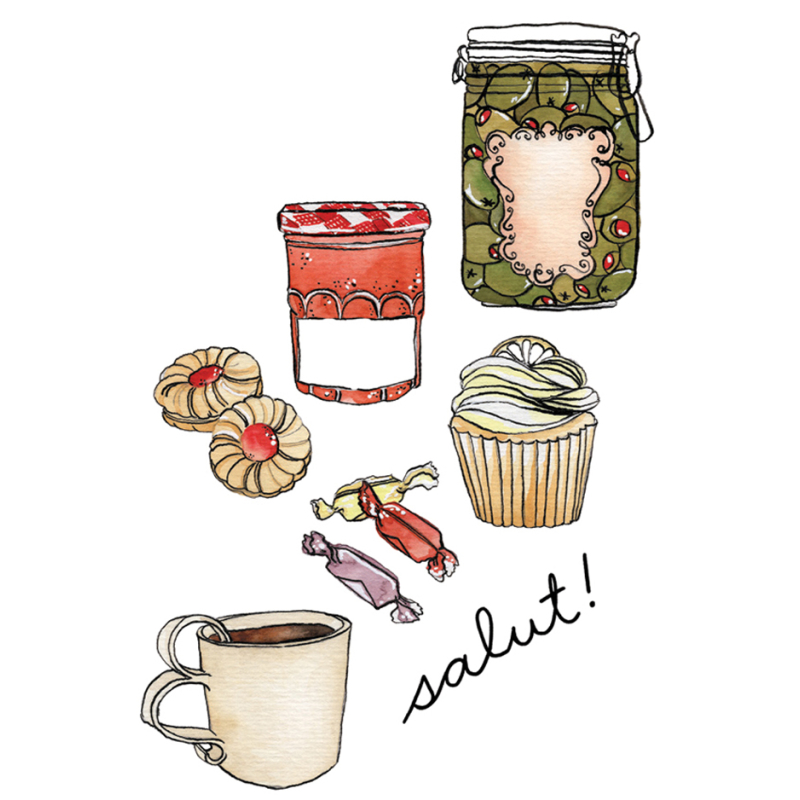 Planches & secrets d'artistes : Cafés fleuris Livre Beaux-arts