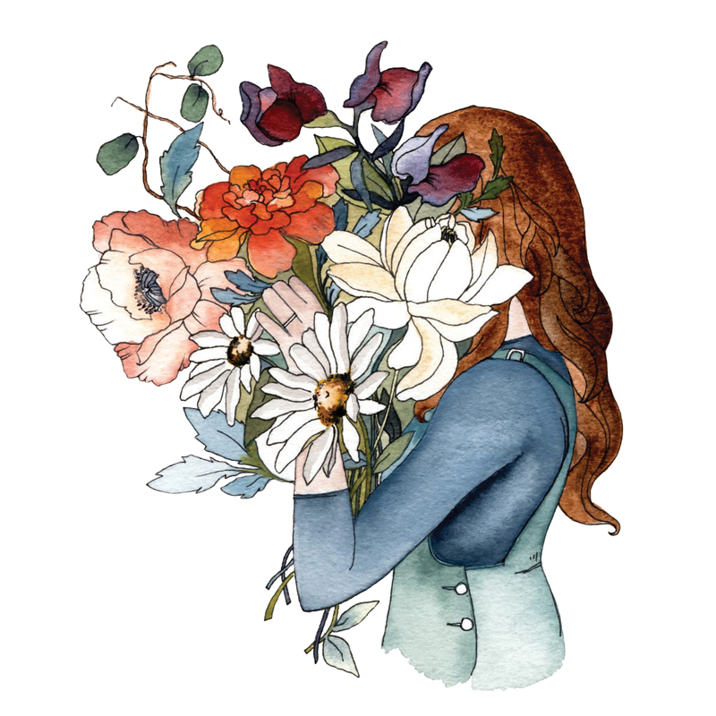 Planches & secrets d'artistes : Cafés fleuris Livre Beaux-arts