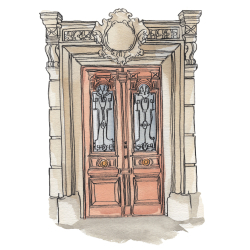 Planches & secrets d'artistes : Cafés fleuris Livre Beaux-arts