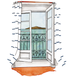 Planches & secrets d'artistes : Cafés fleuris Livre Beaux-arts