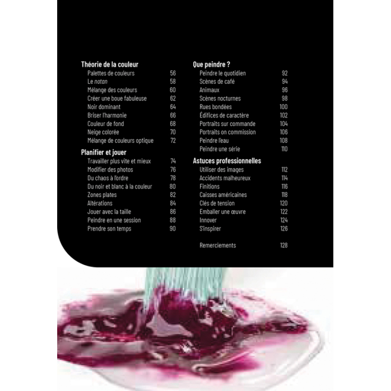 Le guide ultime de l'acrylique : Techniques & astuces pour perfectionner votre art Livre Beaux-arts