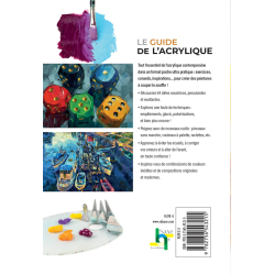 Le guide ultime de l'acrylique : Techniques & astuces pour perfectionner votre art Livre Beaux-arts