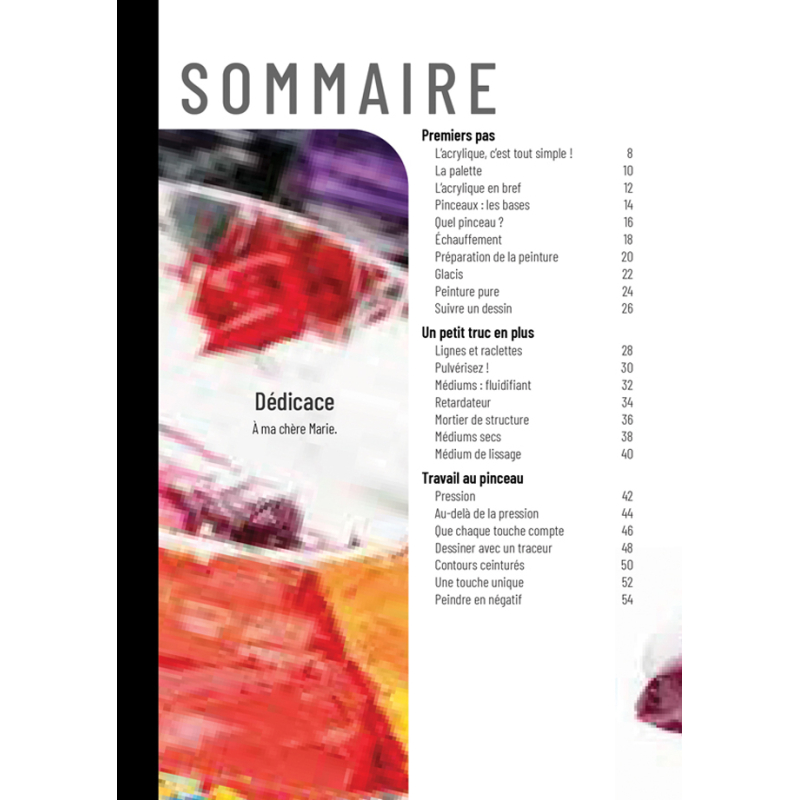 Le guide ultime de l'acrylique : Techniques & astuces pour perfectionner votre art Livre Beaux-arts