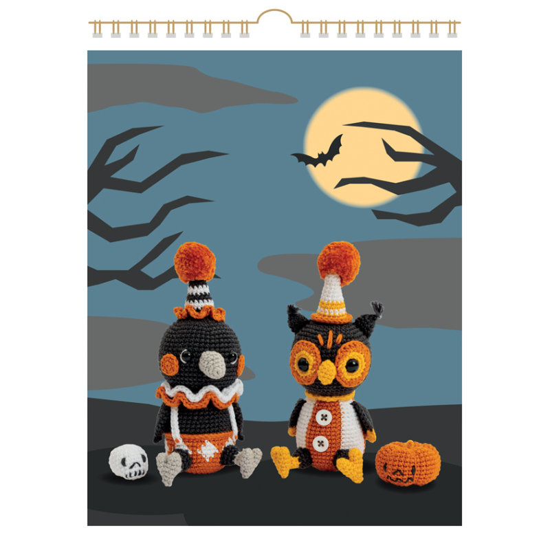 Une année en amigurumis : 24 adorables personnages à crocheter au fil des mois Livre Crochet