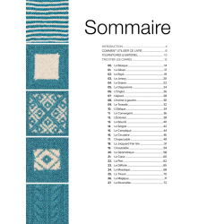 50 carrés pour débuter au tricot Livre Tricot