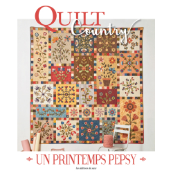 Quilt country n°77 - Un printemps pepsy Livre Patchwork
