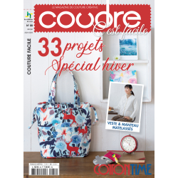 Coudre c'est facile n°88 : 33 projets spécial hiver Magazine Couture