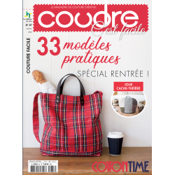 Coudre c'est facile n°87 : 33 modèles pratiques spécial rentrée ! Magazine Couture