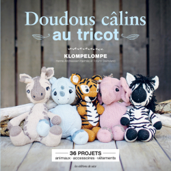 Doudous câlins au tricot Livre Tricot