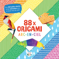 88 Origami Arc-en-ciel Spécial enfants Livre Jeunesse