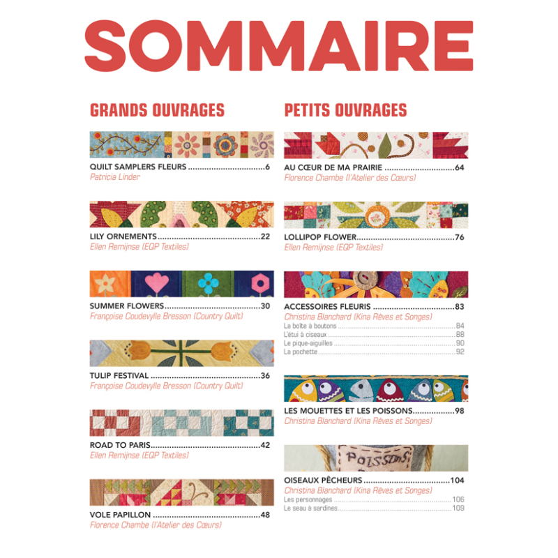 Quilt country n°77 - Un printemps pepsy Livre Patchwork