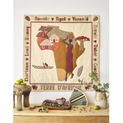 L'Afrique en patchwork - 10 quilts inédits Livre Patchwork