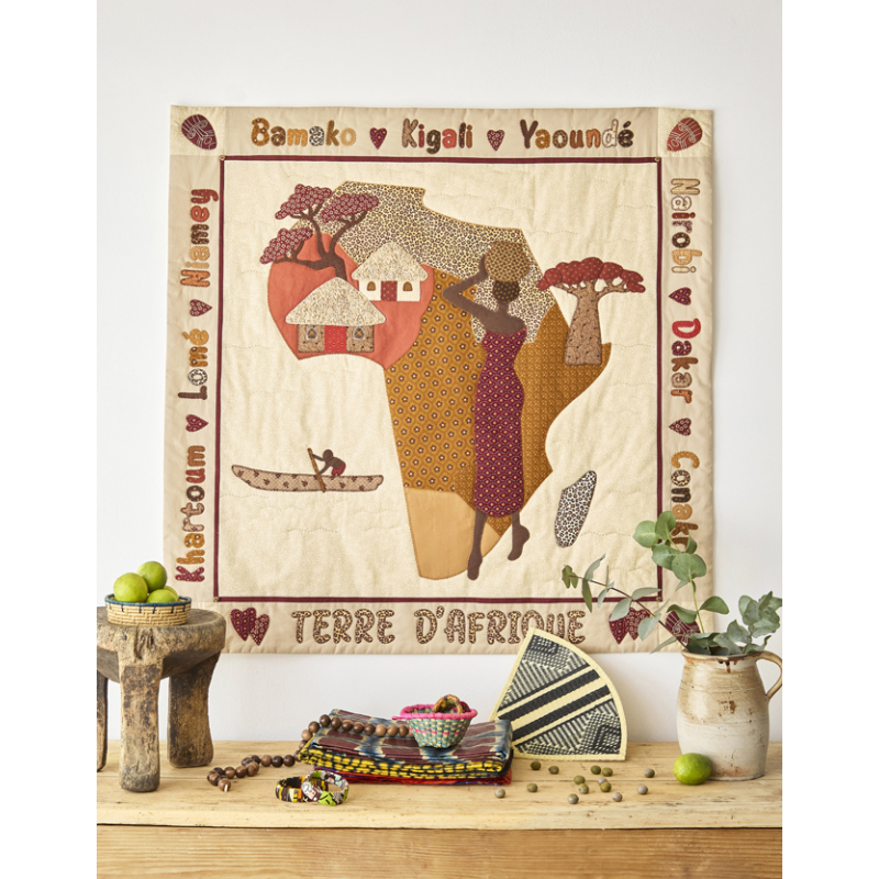 L'Afrique en patchwork - 10 quilts inédits Livre Patchwork