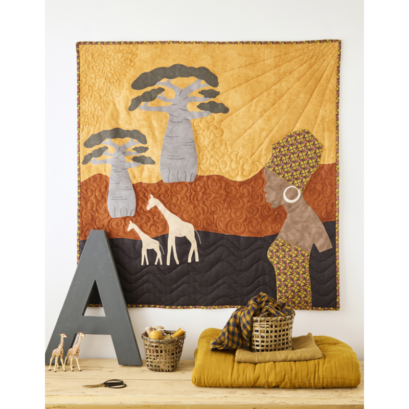 L'Afrique en patchwork - 10 quilts inédits Livre Patchwork