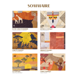 L'Afrique en patchwork - 10 quilts inédits Livre Patchwork