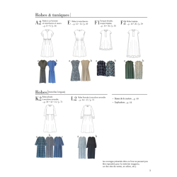 Vêtements femmes couture - 33 patrons élégants Livre Couture