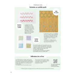 Sashiko perlé Livre Broderie