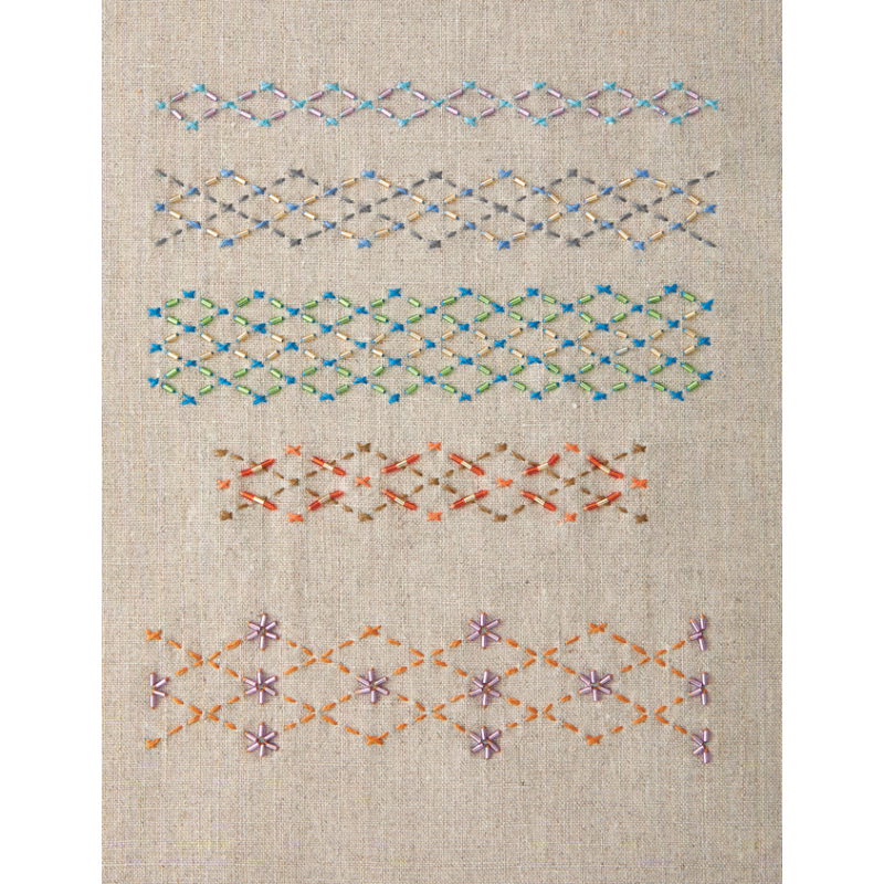 Sashiko perlé Livre Broderie