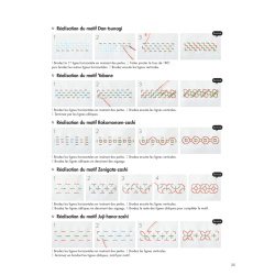 Sashiko perlé Livre Broderie