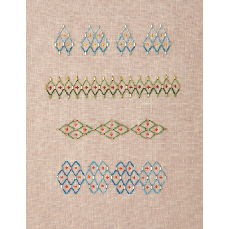 Sashiko perlé Livre Broderie