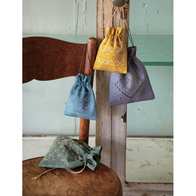 Sashiko perlé Livre Broderie