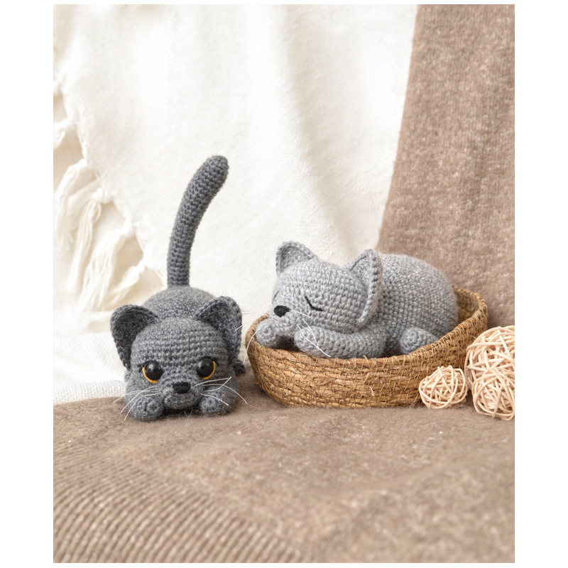 Chiens et chats au crochet Livre Crochet