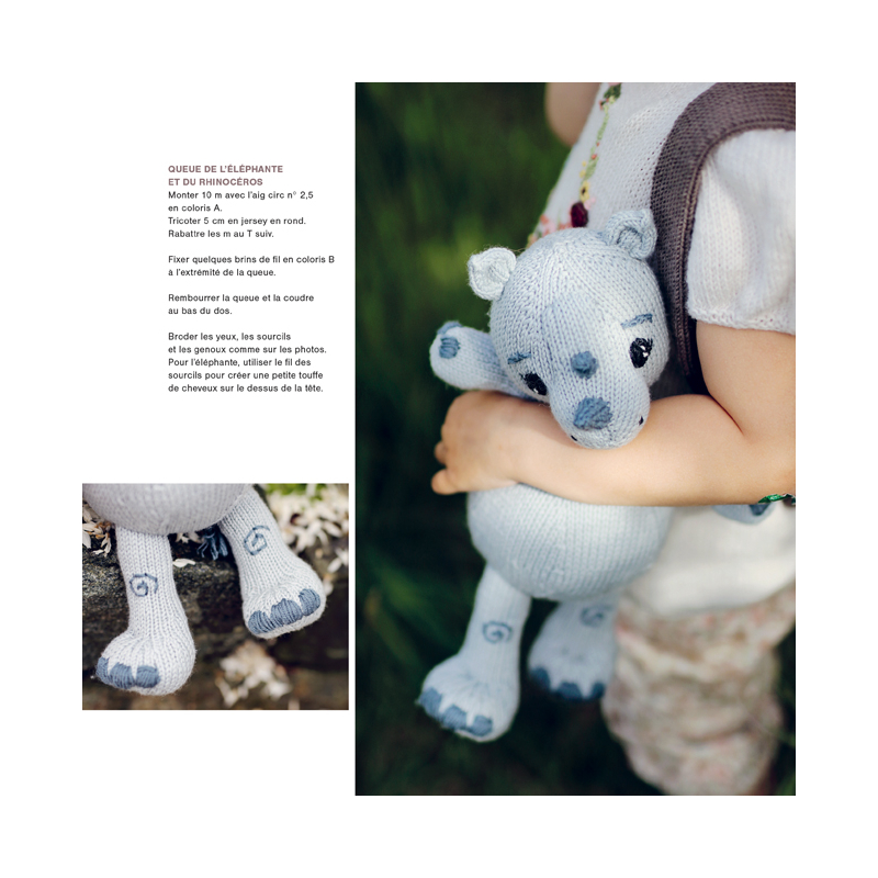 Doudous câlins au tricot Livre Tricot