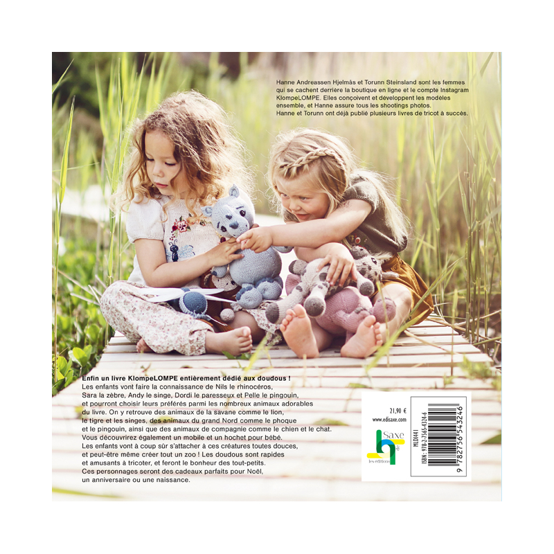 Doudous câlins au tricot Livre Tricot