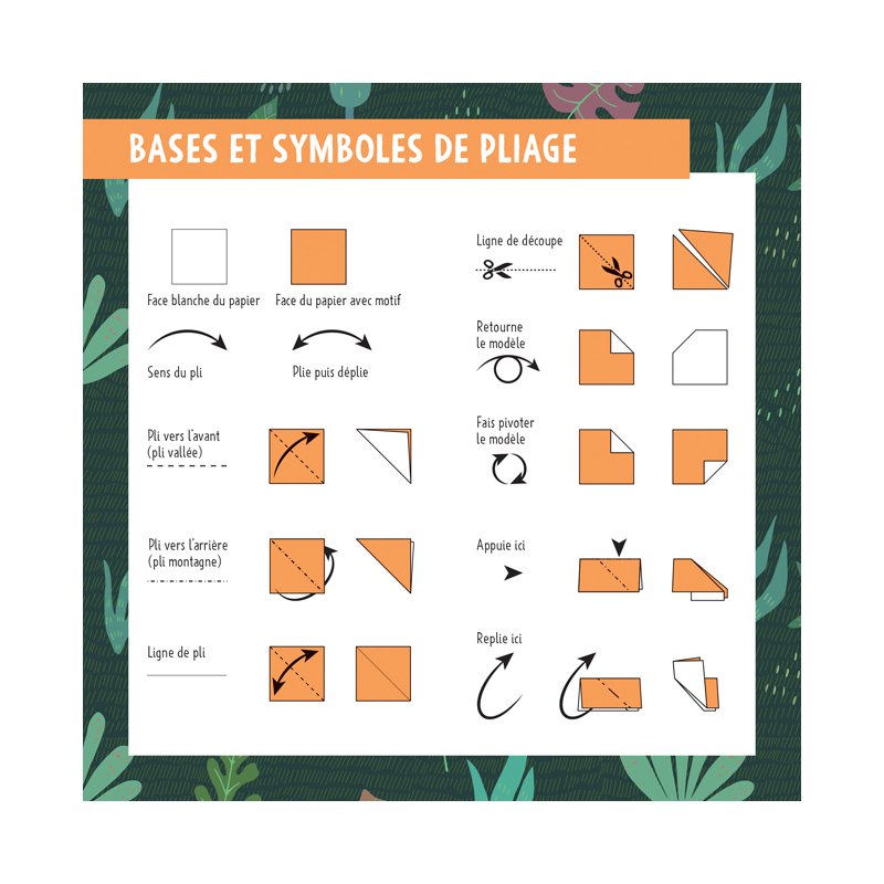 88 Origami Animaux sauvages Spécial enfants Livre Jeunesse