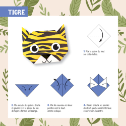 88 Origami Animaux sauvages Spécial enfants Livre Jeunesse