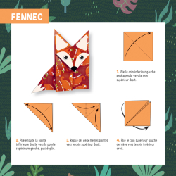 88 Origami Animaux sauvages Spécial enfants Livre Jeunesse