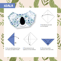 88 Origami Animaux sauvages Spécial enfants Livre Jeunesse