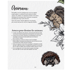 Dessiner la flore et la faune Livre Beaux-arts