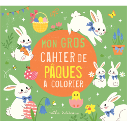Mon gros cahier de Pâques à colorier Livre Jeunesse